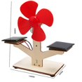 thumbnail image 4 of Solar Fan Solar Power Generator Mini Fan Panel DIY Science Education Model Kit Physics Learning Toy laboratorio fsica, 4 of 5
