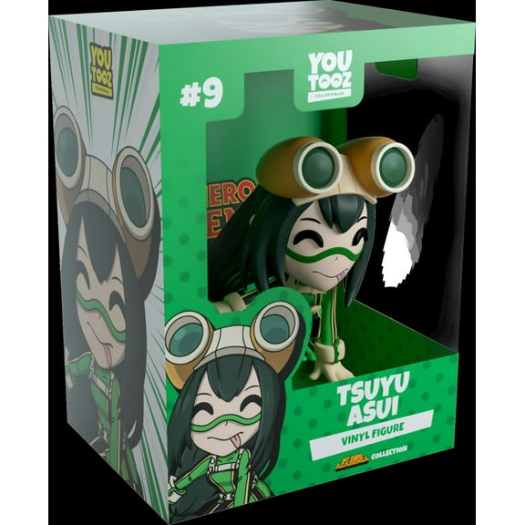 Youtooz My Hero Academia Tsuyu Asui 4" Vinyl Figure, Collectible Tsuyu Asui from My Hero Academ