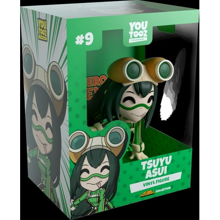 Youtooz My Hero Academia Tsuyu Asui 4" Vinyl Figure, Collectible Tsuyu Asui from My Hero Academ