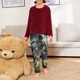 thumbnail image 6 of Fuzoiu Astronaut Soccer Field Print Teenagers' Pajama Pants,Lounge Pants with 2 Pockets,Elastic Waist Kids Sleep Bottoms,Comfy Sleepwear,PJ Bottoms for Kids-Small, 6 of 6