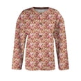 thumbnail image 4 of LOVZFMLL Vestes pour Femmes Mode Blouse Imprimée Manches Longues Sweat à Capuche, 4 of 5