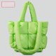 thumbnail image 1 of Bolso de mujer con relleno de algodón, sencillo bolso espacial relleno de algodón, bolso de hombro con relleno de cuadros suaves, 1 of 1