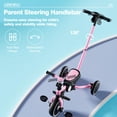 thumbnail image 3 of Triciclo Ridego 5 en 1 para niños pequeños de 3 a 5 años con empuñadura, 3 of 9