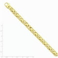 thumbnail image 6 of 14K Yellow Gold 9.45mm Polished Fancy Link Chain 22 Inch, 6 of 6