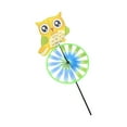 thumbnail image 5 of Child Friendly Owl Windmill Outdoor Decoration Whirling Motion Toy Plastic Fabric Easy Install Yard Landscape Art, 5 of 9