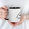 thumbnail image 5 of CafePress - Howard Roark Mug - 11 oz Ceramic Mug - Novelty Coffee Tea Cup, 5 of 6