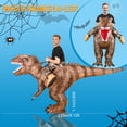 thumbnail image 3 of MAGOTAN Halloween Inflatable Dinosaur Costume Adult,Blow Up T Rex Suit Men Women, Halloween Adults Funny Blow Up Lightweight & Flexible for Cosplay, Parades, 3 of 7