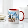 thumbnail image 6 of CafePress - Summer Virginia Beach Virginia Mugs - 11 oz Ceramic Mug - Novelty Coffee Tea Cup, 6 of 6