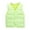 Green, variant on Boys Girls Down Puffer Vest,Kids Fall Winter Thermal Kids Sleeveless Jacket Waistcoat Unisex Solid Button Down Coat
