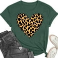 thumbnail image 6 of Vetsdori Short Sleeve Shirts for Women Summer Holiday Pullover Young Adult Graphic Gifts for Her,Valentine's Day Blouses Cotton Workout Juniors Tops Trendy, 6 of 8