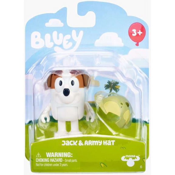 Bluey Jack & Army Hat Mini Figure