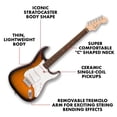 thumbnail image 5 of Fender Squier Debut Collection™ Stratocaster® Electric Guitar, Laurel Fingerboard, White Pickguard,, 5 of 5