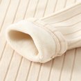 thumbnail image 6 of HAiming Kids Pullover Shirts Long Sleeve Ribbed Knit Fleece Crew Neck Casual Undershirts Fall Winter Outdoors Tops, 6 of 8