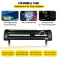 thumbnail image 4 of VEVOR Vinyl Cutter, 34 in / 870 mm Vinyl Plotter, Off-line LCD Cutting Machine, Adjustable Force and Speed for Sign Making Plotter, Available with COM USB and U-Disk, Windows System, 4 of 9