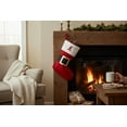 thumbnail image 4 of Personalization Mall Santa Belt Embroidered Initial Christmas Stockings, 4 of 4