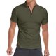 thumbnail image 3 of Gibobby Playera Polo Hombre Playeras Tipo Polo para Hombre Moda Camiseta Casual(Verdemilitary,XG), 3 of 4