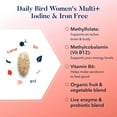thumbnail image 5 of Best Nest Wellness Women's Multivitamin with B12, Iodine & Iron Free Organic Blend, Vegan, Once Daily Methylated Vitamins, 50 Women Multivitamin, 30Ct, 5 of 6
