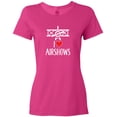 thumbnail image 3 of Inktastic I Love Airshows Women's T-Shirt, 3 of 5