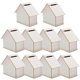 thumbnail image 4 of Children's Wooden Piggy Bank for Storage 10Pcs DIY House Shaped Coin Banks, 4 of 5
