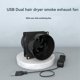 thumbnail image 5 of USB 5V Soldadura Humo Absorbedor ESD Extractor de Humos Ventilador Conducto Exhuast Ventilador de Ventilación de la Bañera Sólo Ventilador Sin Tubo, 5 of 5
