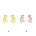 thumbnail image 4 of Women Clip Earrings Ears Ornament Jewelry Decorations Simple Style Chic Non-piercing Earring Pendant Fashion Decor Accessory Golden, 4 of 6