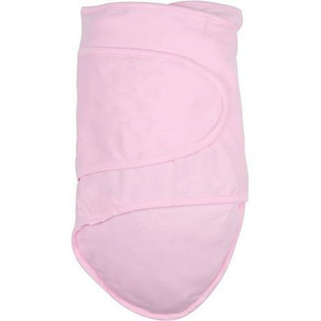 UPC: 0689076715898 | Miracle Blanket Baby Sleep Wearable Swaddle Wrap for Newborn Infant Boy or Girl 0-3 Months – Solid Pink
