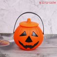 thumbnail image 1 of PENGXIANG Halloween Christams Party Props Plastic Pumpkin Bucket Candy Box Halloween Decor, 1 of 4