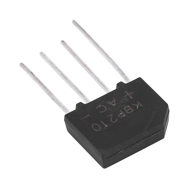 Rectifier Bridge,2A 1000V Diode Bridge Rectifier Electronic Components Enhanced Durability