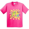 thumbnail image 3 of Inktastic I Love My Grammy Sun and Rainbow Letters Youth T-Shirt, 3 of 5