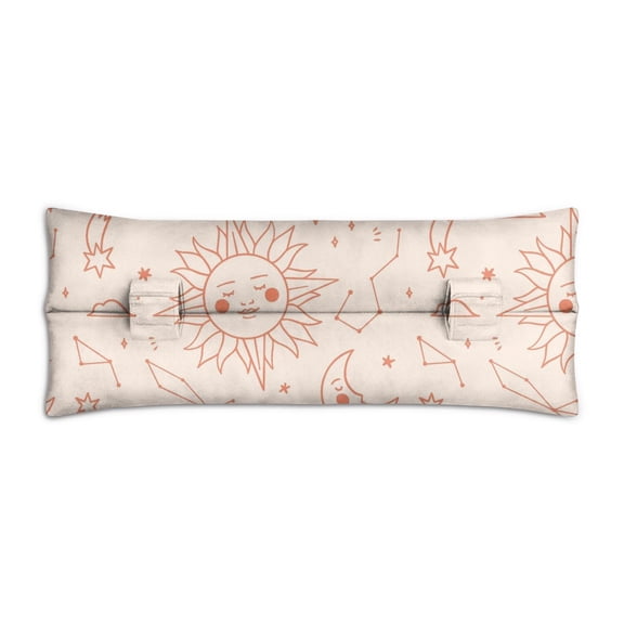 Moon Phase Seatbelt Pillow Soft Recovery Cushion for Mastectomy & Heart Surgery Patients