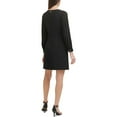 thumbnail image 2 of Tommy Hilfiger Womens Mini Pleated Sleeve Wear To Work Dress, 2 of 2