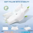 thumbnail image 4 of Elviros Cervical Memory Foam Pillow | Ergonomic Support for Neck Pain Relief-Small, 4 of 9