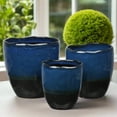 thumbnail image 5 of Harvella Irregular Rim Ceramic Planter Set (Set of 3), 5 of 11