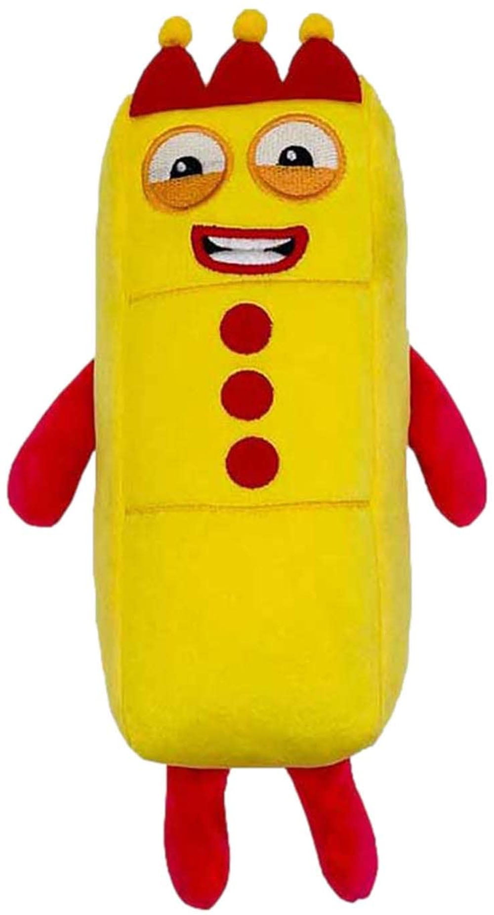 No3 Numberblocks Plush Stuffed Animal Number Blocks Number Three Doll Toy Walmart Com