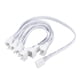thumbnail image 2 of Ventilador portátil divisor PWM Cable de ventilador de 5/6 vías para CPU de computadora (6 vías) Wdftyju Para estrenar, 2 of 6