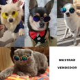 thumbnail image 3 of Gafas de sol redondas Vintage para gatos/Lentes De Sol De Para Mascotas/gatos de peluche/gatos/accesorios para mascotas, 3 of 4