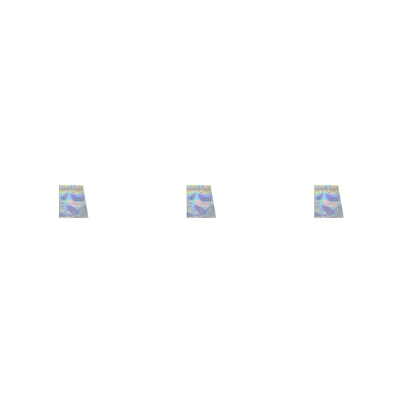 Matsuzay 100 Uds. Bolsa de papel de aluminio bolsas de embalaje bolsa de sujeción brillante 7,5x10cm Type1 NO1 Matsuzay CBP321708