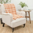 thumbnail image 3 of C&F Home Dunmore Plaid Pumpkin Orange Fall Autumn Harvest Cotton Throw Blanket with Fringe Tassels Cozy for Home Couch Sofa Farmhouse Decor, 3 of 4