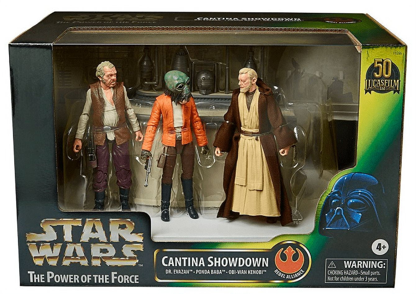 Star Wars Exxclusive The Black Series The Power of The Force Cantina Showdown Figure Set