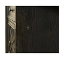 thumbnail image 3 of Martin Furniture 66"W Wood Double Pedestal Executive Desk Dark Brown, 3 of 16