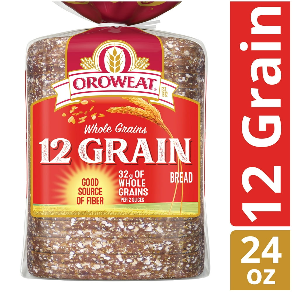 Oroweat Whole Grains 12 Grain Bread, Baked with Simple Ingredients