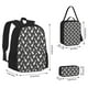 thumbnail image 2 of Disketp Bowling Pins Mochila Estampada de Gran Capacidad con Lonchera y Estuche, Set de 3 Piezas para Estudiantes, 2 of 7