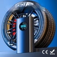 thumbnail image 2 of Opspring Tire Inflator, Portable 150 PSI Air Compressor Bicycle Pump with Digital Display, Cordless Rechargeable Tire Pump Mini Electric Air Pump for Car Bike Motorcycle Ball, 2 of 8