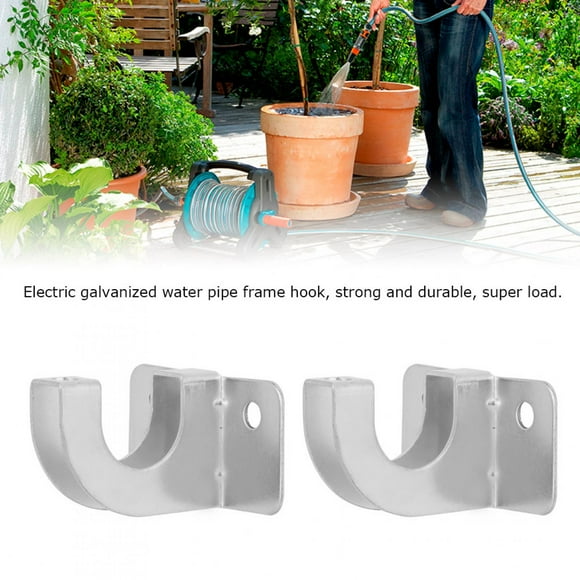 Pipe Hanger, Pipe Hook Metal Rack Hanger Rust-proof Hosepipe Hook, Wall-Mounted Watering Hose Hook For Toilet Kitchen