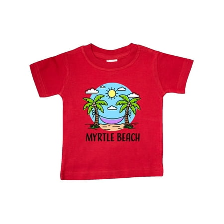 

Inktastic Summer Vacation in Myrtle Beach Gift Baby Boy or Baby Girl T-Shirt