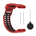 thumbnail image 4 of Correa de reloj de silicona para correa de muñeca de repuesto Polar V800 (rojo negro), 4 of 7