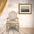 thumbnail image 3 of Luis Paret y Alcázar 24x20 Gold Ornate Framed and Double Matted Museum Art Print Titled - View of Fuenterrabia (Fragment) (1786), 3 of 4
