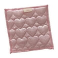 thumbnail image 5 of YWMJZEU Quilted Coaster Drink Coaster Home Decor Decorative Dining Mat for Glass Cup for Pink, 5 of 9