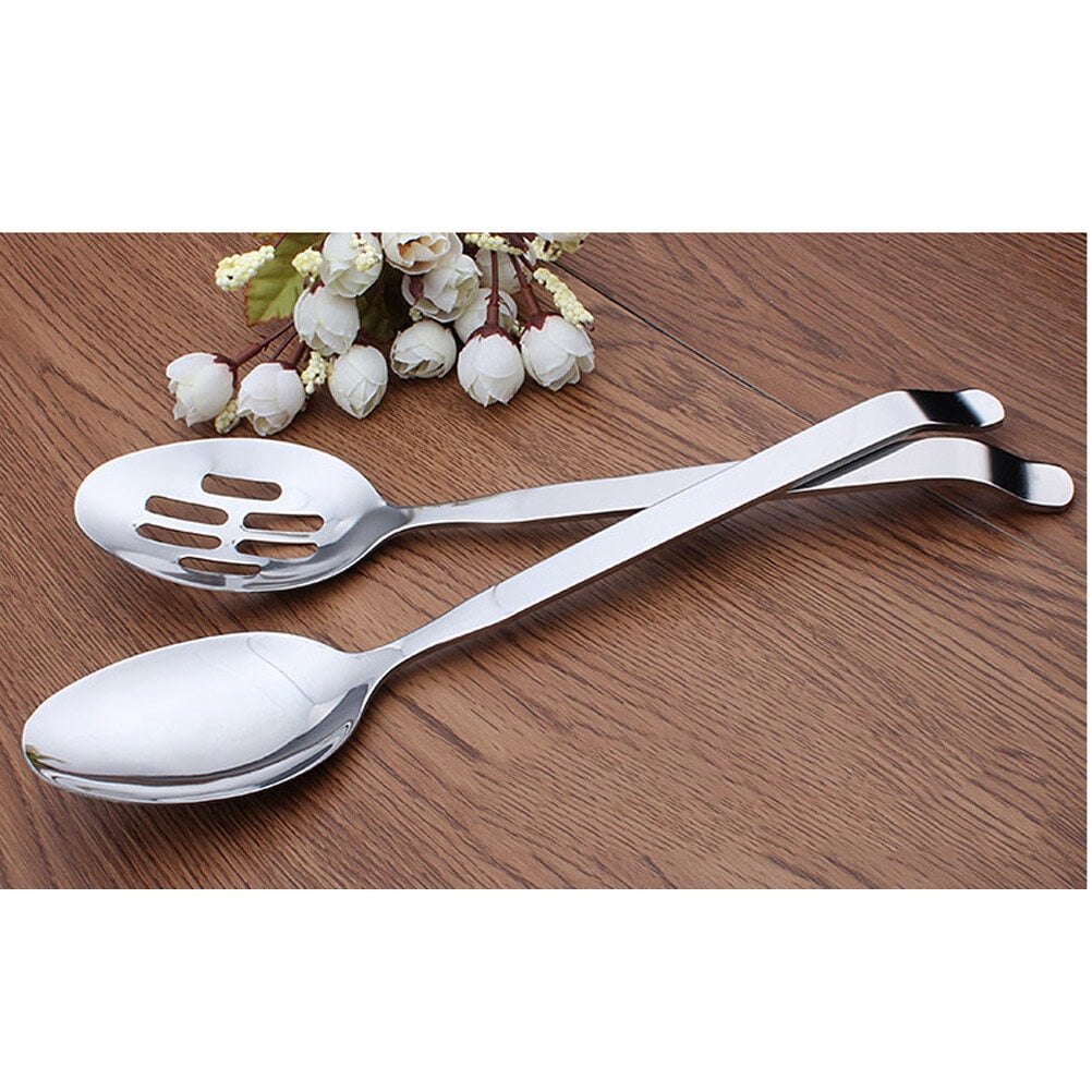 UPKOCH 4Pcs Stainless Steel Ladle Long Handle Portion Control Serving Spoon Set Silver