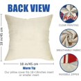 thumbnail image 2 of 4th of July God Bless America Patriotic Decorative Throw Pillow Covers 18 x 18 Set of 4, USA Stripes Stars Land of The Free Outdoor Pillowcase, American Faith Freedom Cushion Case Home Decor, 2 of 6